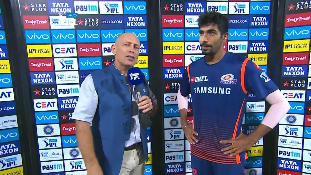 M07: SRH vs MI – Jasprit Bumrah Interview