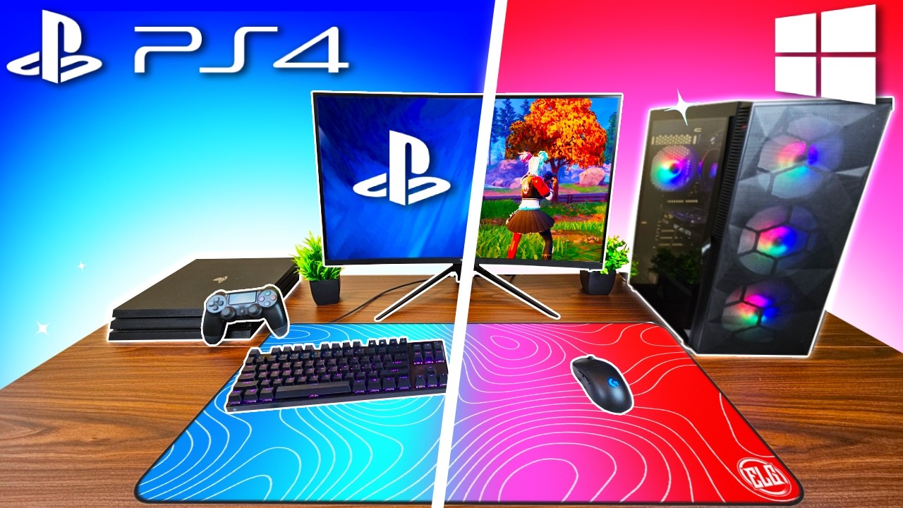 PS4 Pro vs $300 Gaming PC in 2026... background