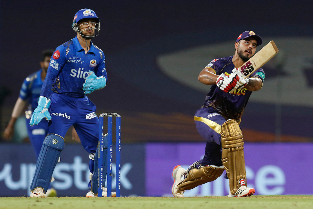 Smack & Fetch! Rana's double sixes off Kartikeya