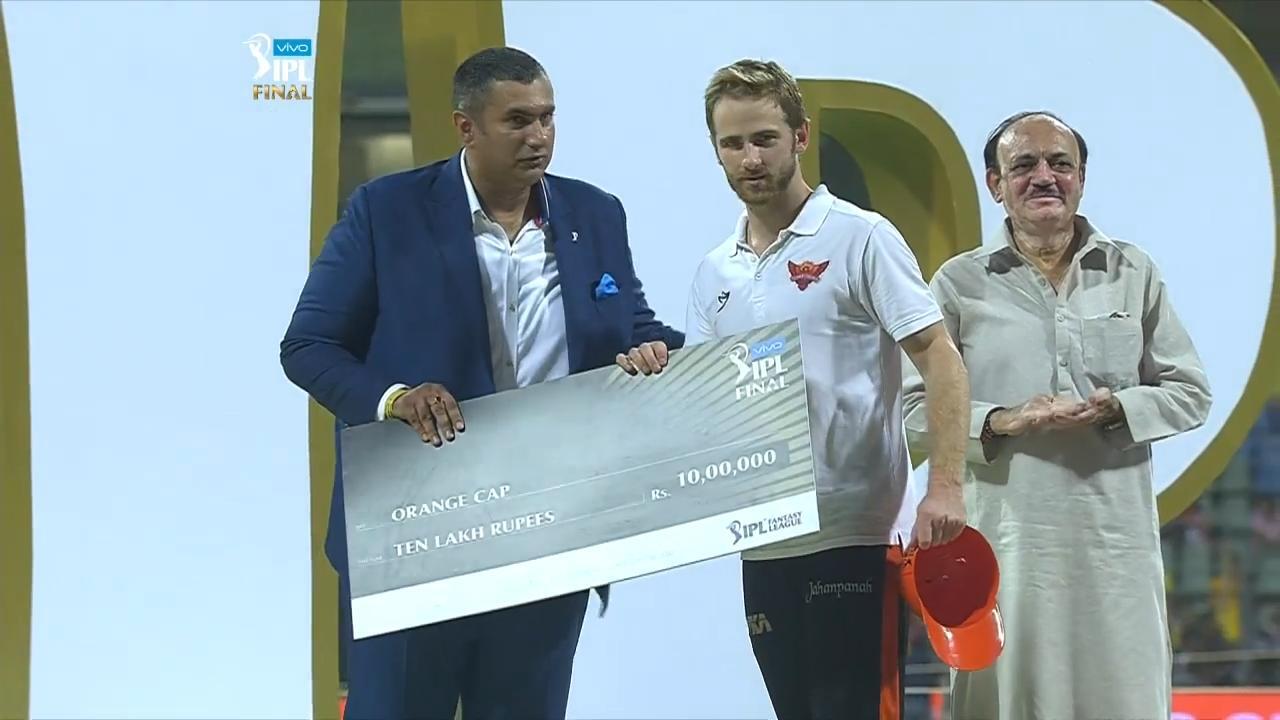 IPL 2018: Orange Cap – Kane Williamson background