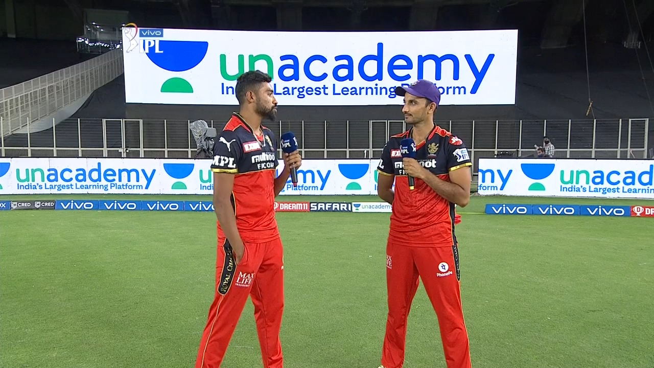 Talking pace with Harshal and Siraj