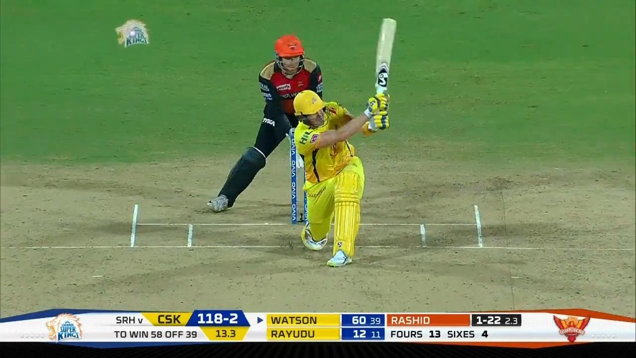 M41: CSK vs SRH – Shane Watson Six background