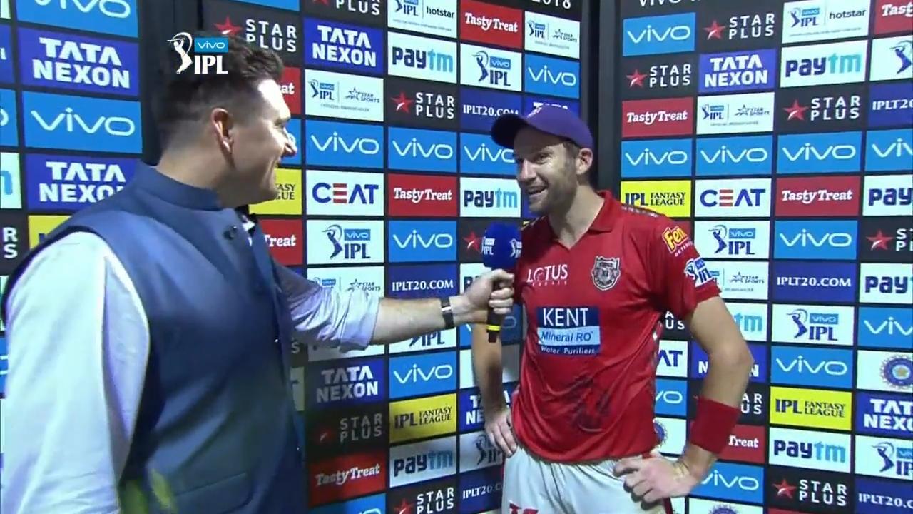 M50: MI vs KXIP – Andrew Tye Interview