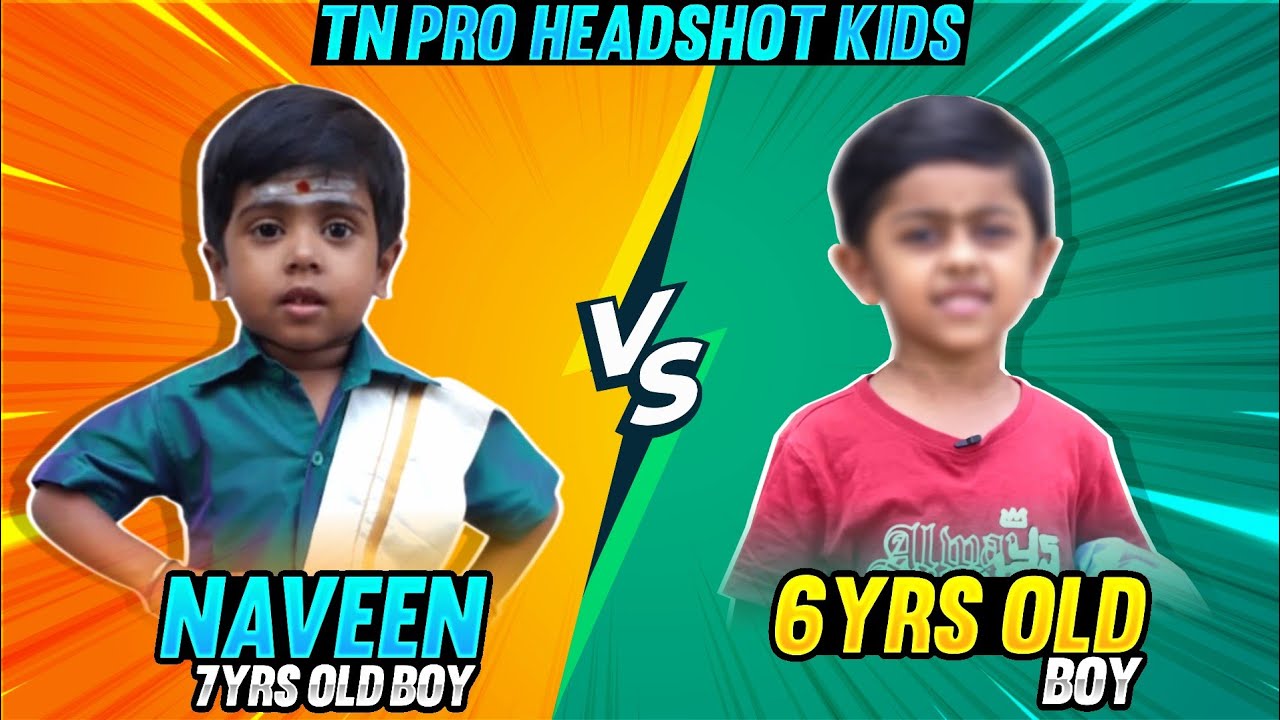 💥 வெறித்தனமான Clash squad!! 7yrs Old Boy VS 6Yrs Old Boy Funny Battle Clash Squad Video | PVS GAMING background