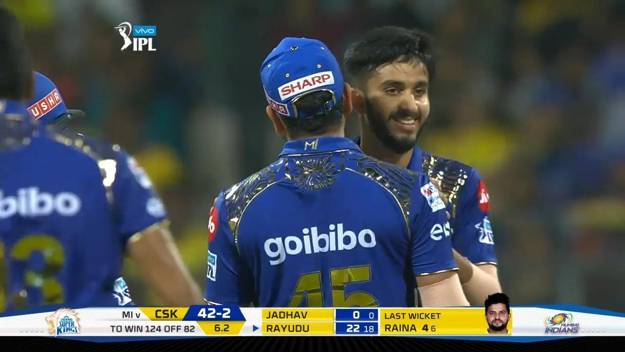 M01: MI vs CSK – Mayank Markande impressive spell on debut