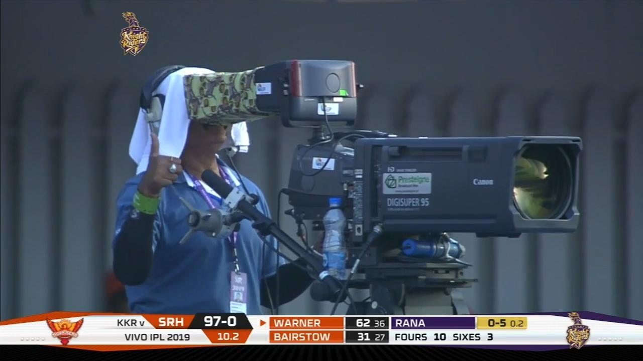 Watch out! Warner’s SIX lands onto cameraman