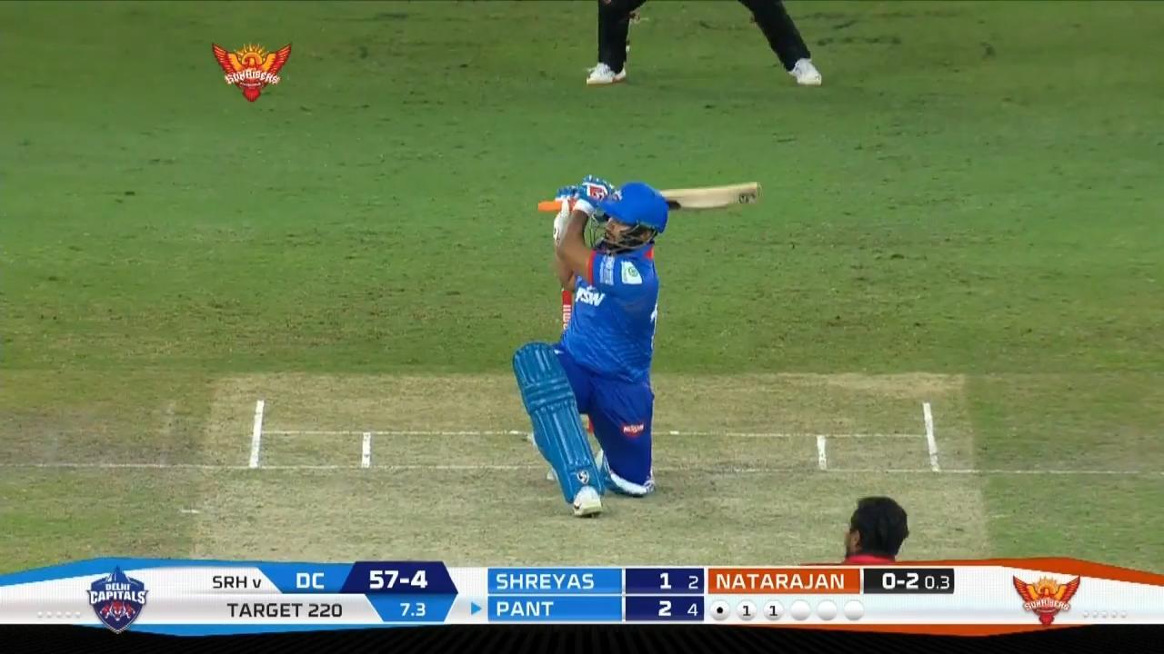M47: SRH vs DC – Rishabh Pant Six
