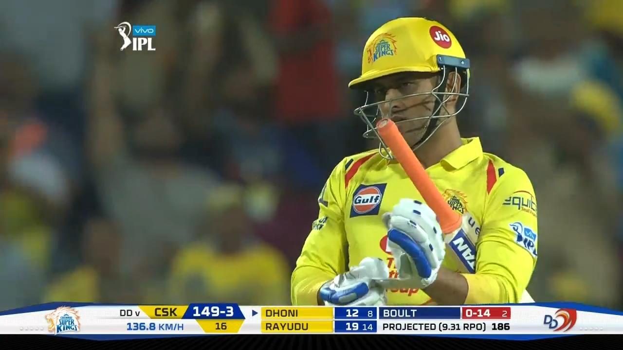MAHI MANIA strikes - 51*(22) background