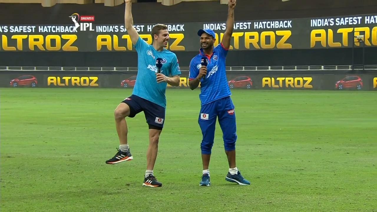 Dhawan & Nortje decode DC win