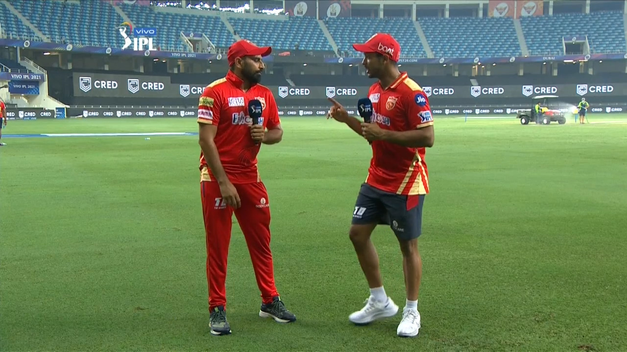 Talking partnerships with Mayank and Shami