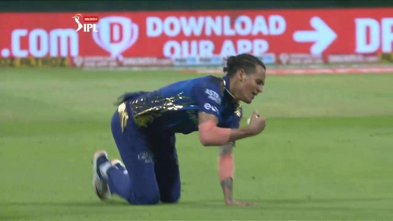 When Rahul Chahar played "catch" up