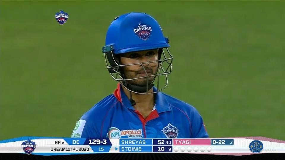 Shreyas Iyer's power-packed 53(43)