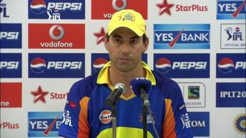 M49: MI vs CSK – Stephen Fleming Press Conference background