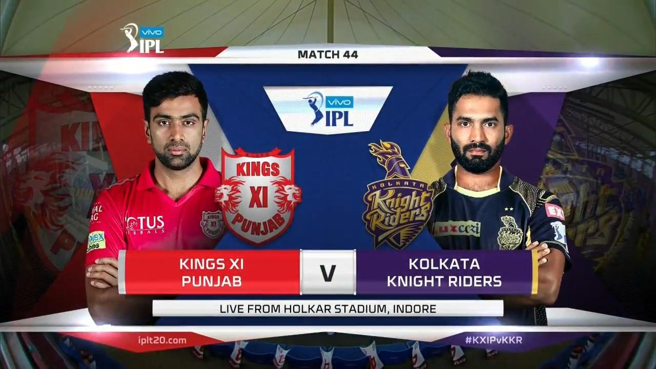 IPL 2018 M44: KXIP vs KKR – Match Highlights