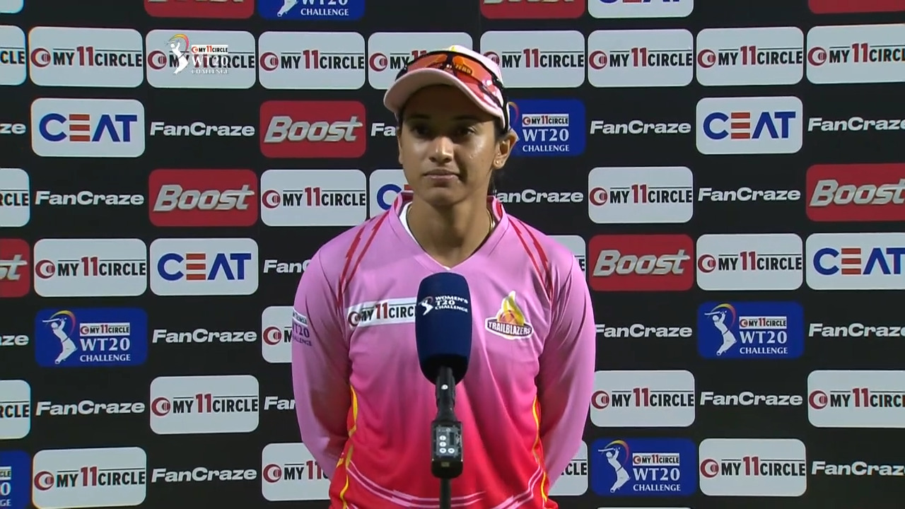 M01: Trailblazers vs Supernovas – Smriti Mandhana Interview