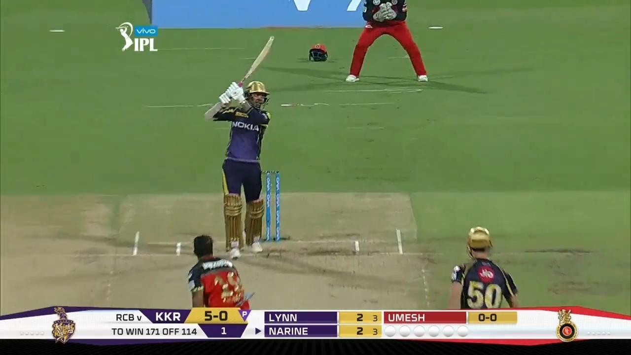 M29: RCB vs KKR – Sunil Narine Six