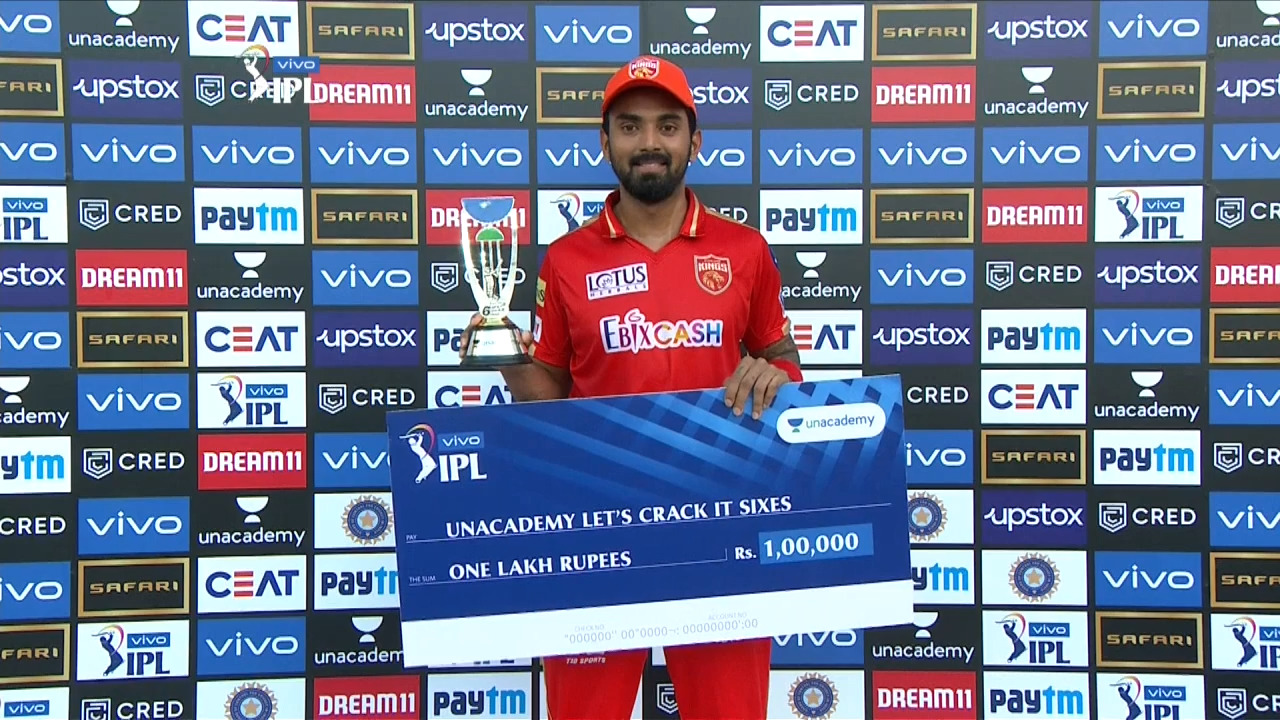 M53: CSK vs PBKS – Unacademy Lets Crack It Sixes of the Match – KL Rahul