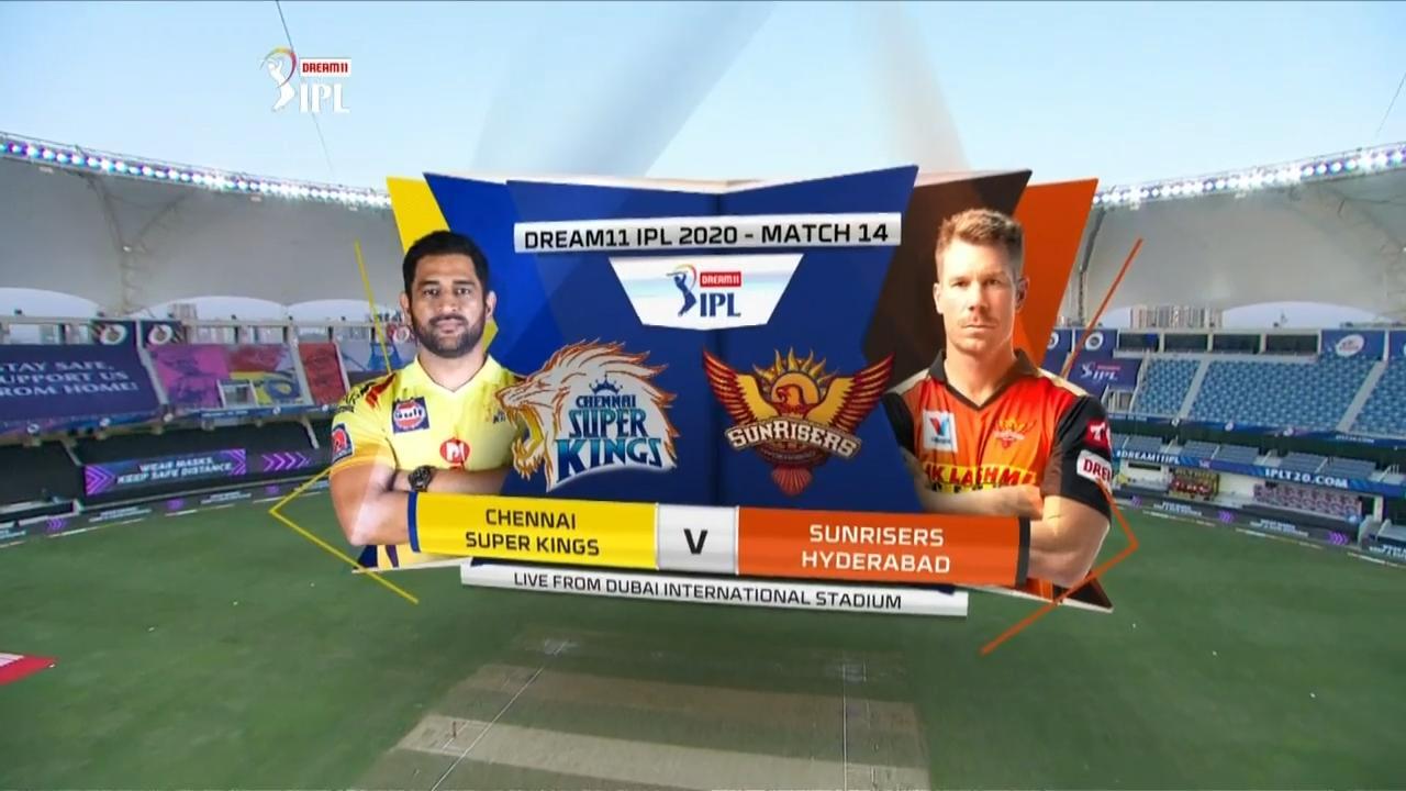 IPL 2020 M14: CSK vs SRH – Match Highlights