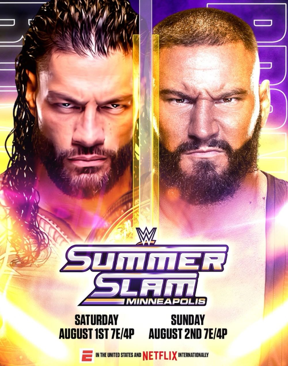 WWE Summer Slam August 2| Live Replay background