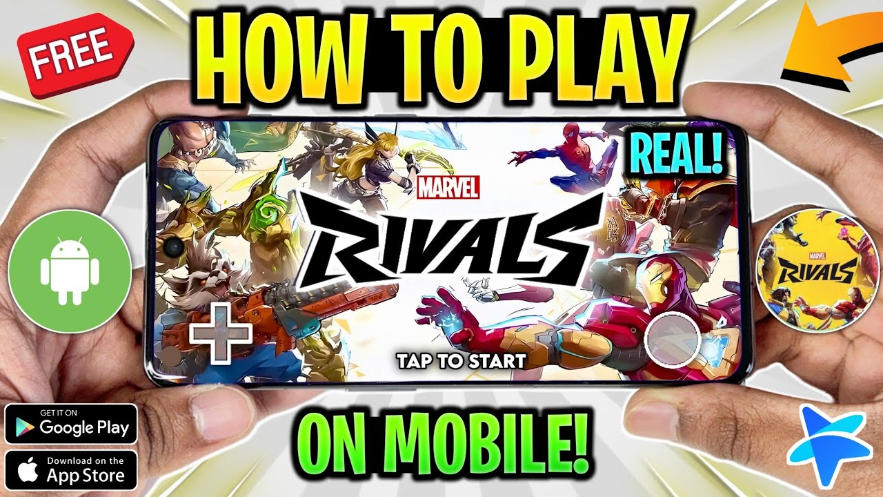 🔥 How To Play Marvel Rivals On Mobile in 2026! | Marvel Rivals Android/iOS Setup & Gameplay