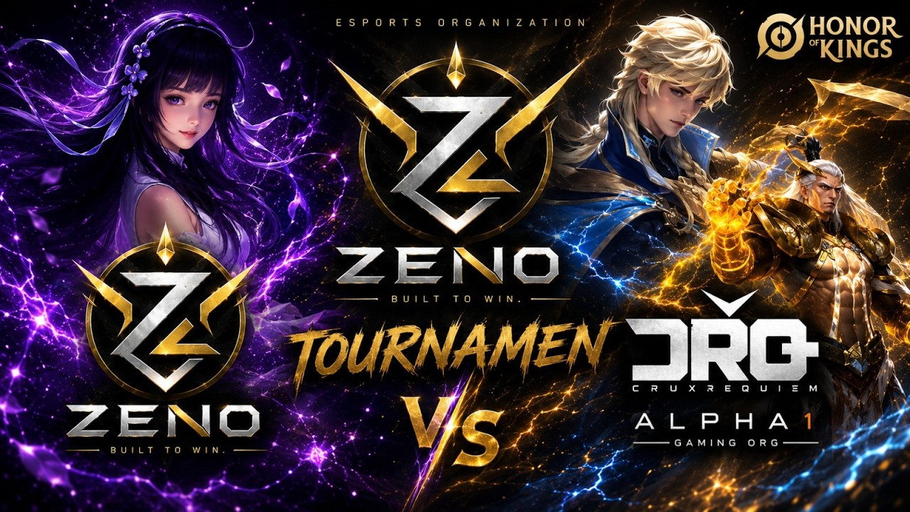 ZENO TOURNAMENT LIVE | crux-requiem-๐-zeno-esports | Honor of Kings Esports