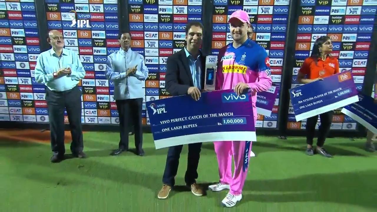 M53: DC vs RR – VIVO Perfect Catch of the Match – Liam Livingstone