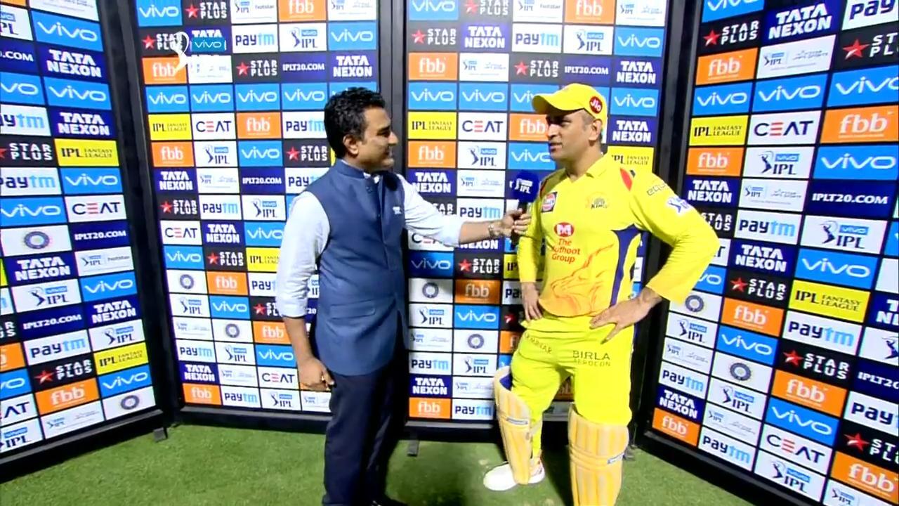 M52: DD vs CSK – MS Dhoni Interview