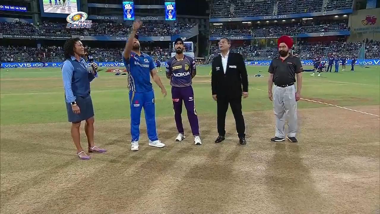 M56: MI vs KKR – Toss