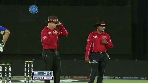 IPL 2012 Match 56 – RR vs CSK: Ben Hilfenhaus background