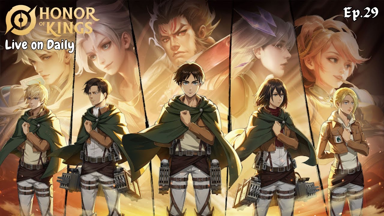 ๐ด SEKO - Honor of Kings Live : Sunday, Join HoK ร Attack on Titan as Master | Ep.29