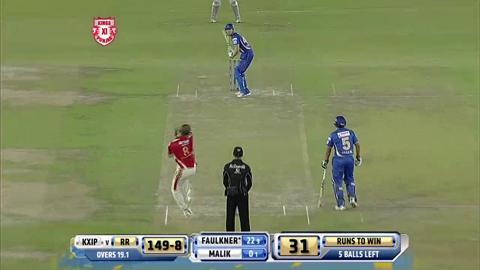 M52: KXIP vs RR– YES BANK Maximum Sixes – James Faulkner