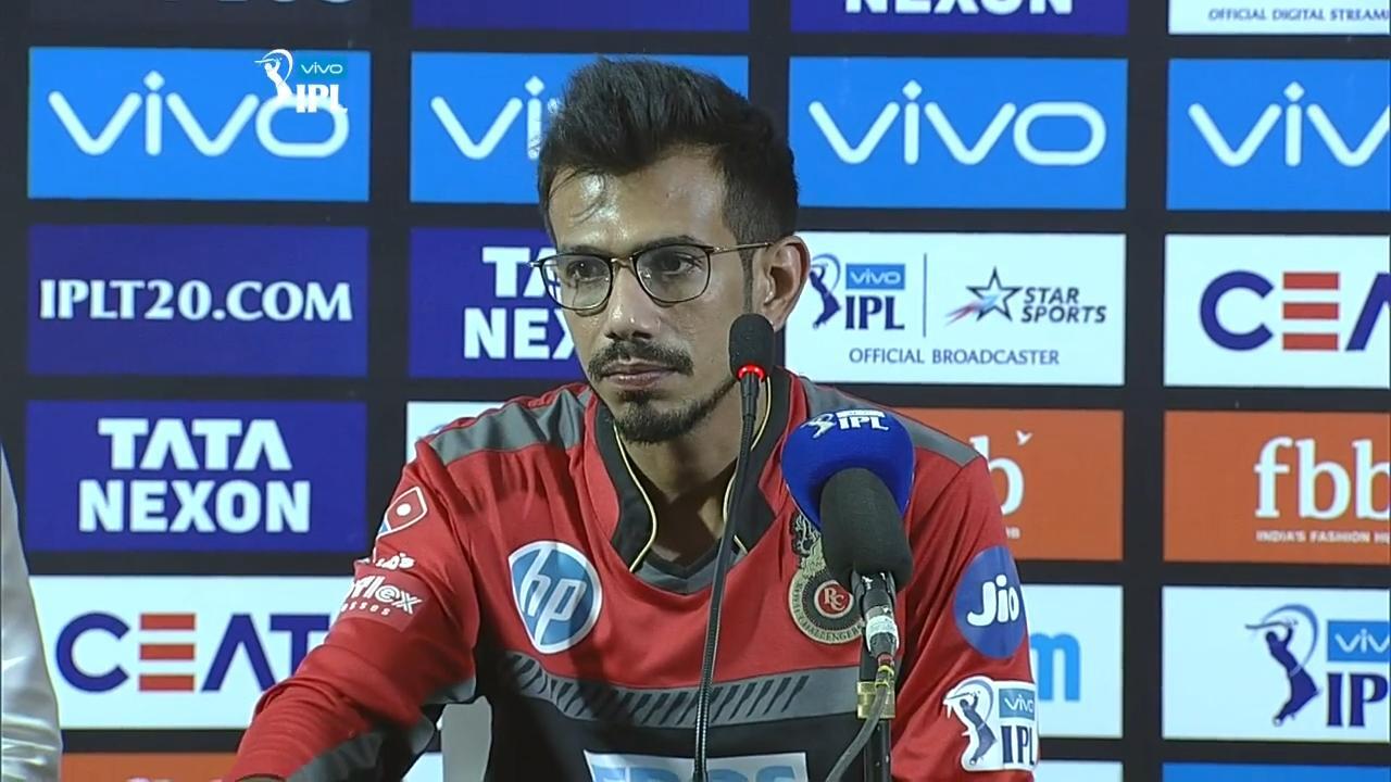 M45: DD vs RCB – Press Conference – Yuzvendra Chahal