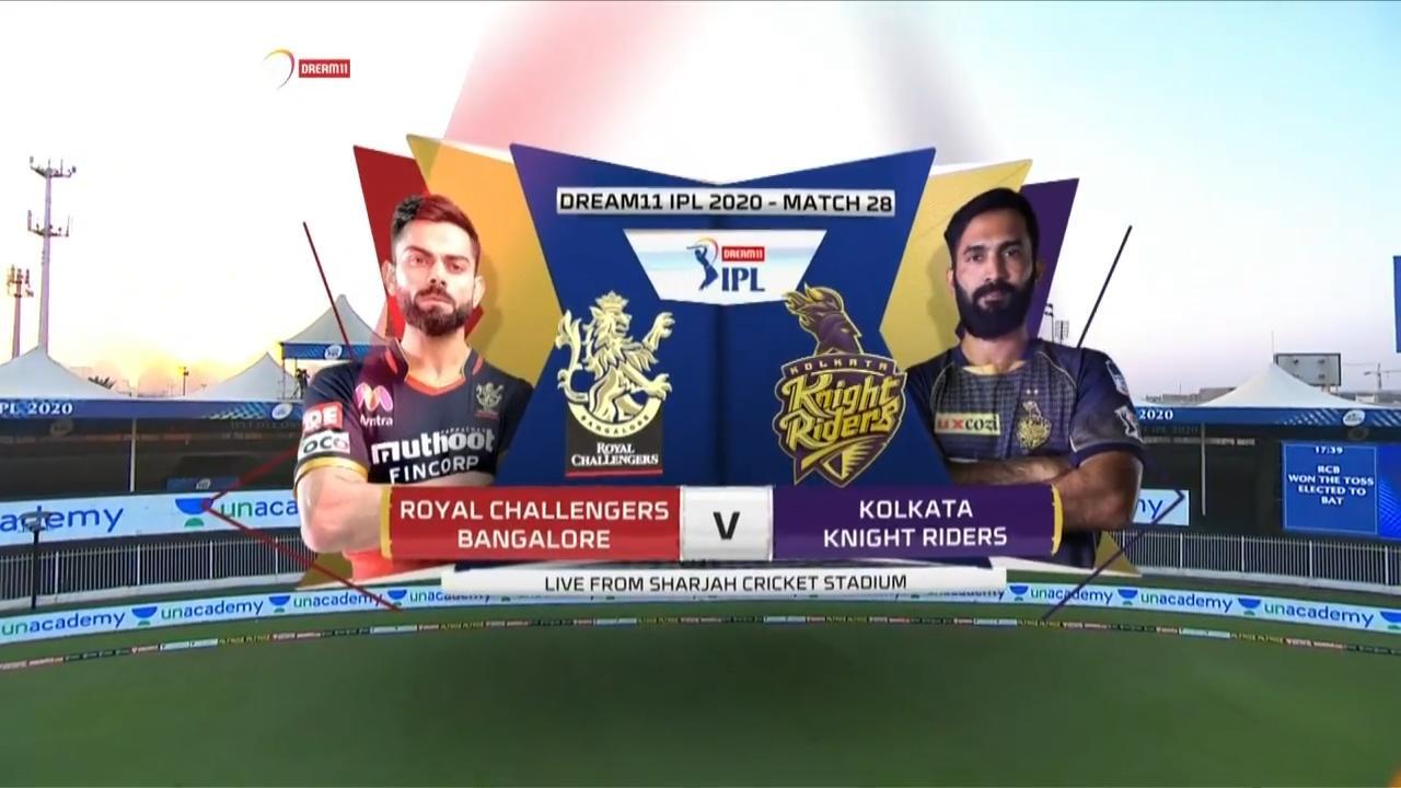 IPL 2020 M28: RCB vs KKR – Match Highlights background