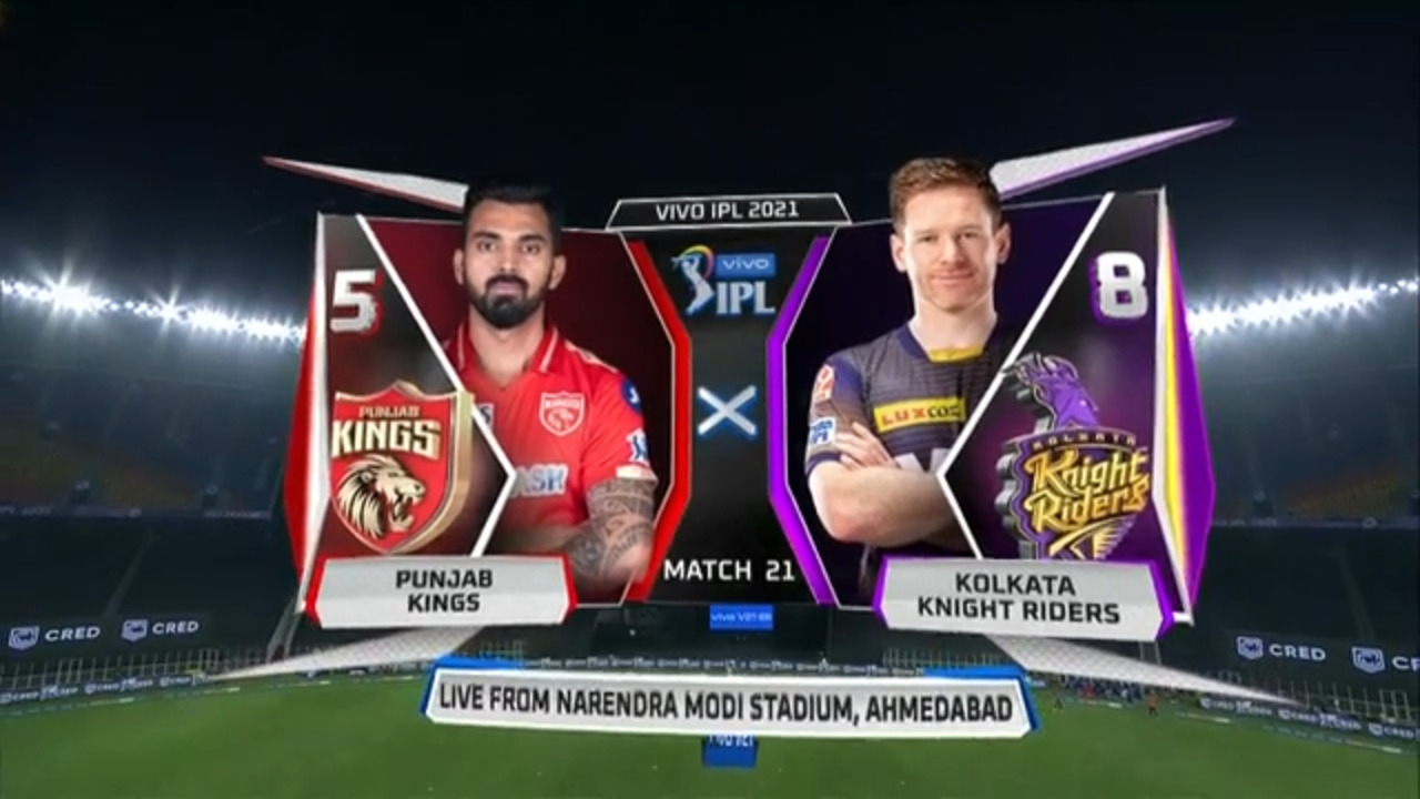 IPL 2021 M21: PBKS vs KKR – Match Highlights background