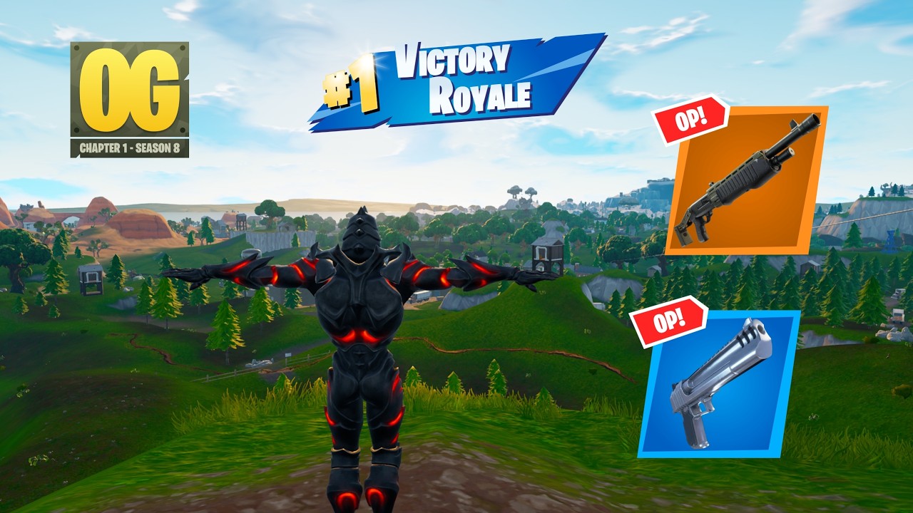 23 Kill Fortnite Solos "FORTNITE OG" | High Kill Fortnite OG Season 8 Gameplay (OG GRAPHICS) background