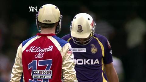 Match 10 RCB vs KKR – Bisla's 2nd Six