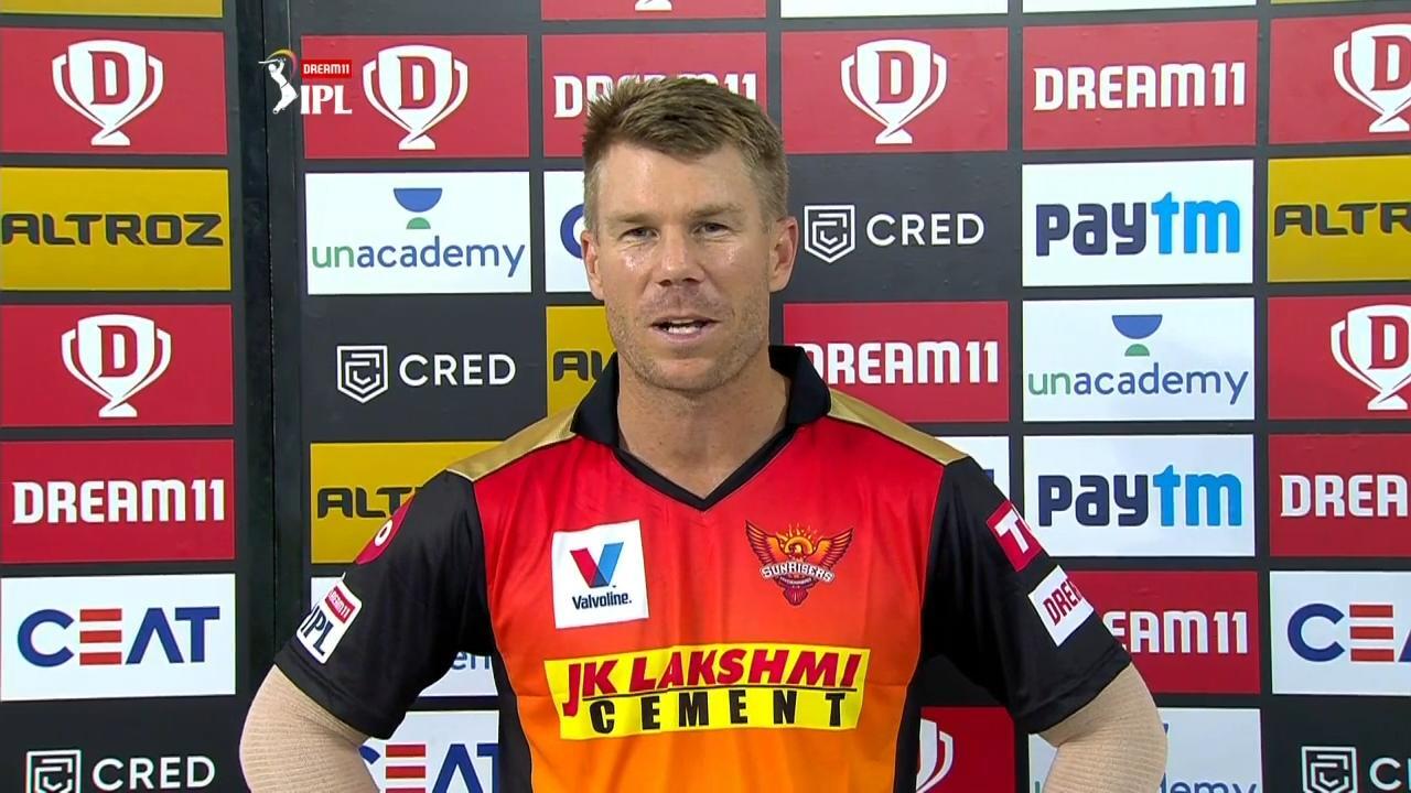M03: SRH vs RCB – David Warner Interview