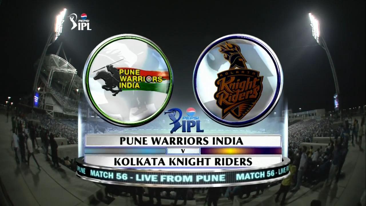 IPL 2013 M56: PWI vs KKR – Match Highlights
