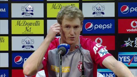M60: KKR vs KXIP– George Bailey Press Conference