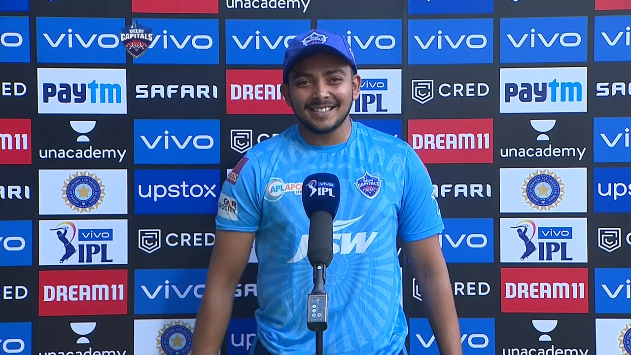 M11: DC vs PBKS – Prithvi Shaw Interview