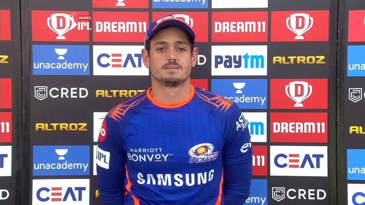 M51: DC vs MI – Quinton de Kock Interview
