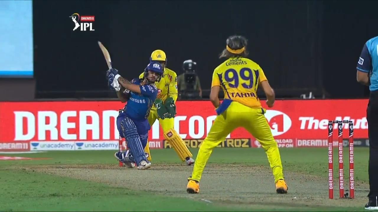 M41: CSK vs MI – Ishan Kishan Six