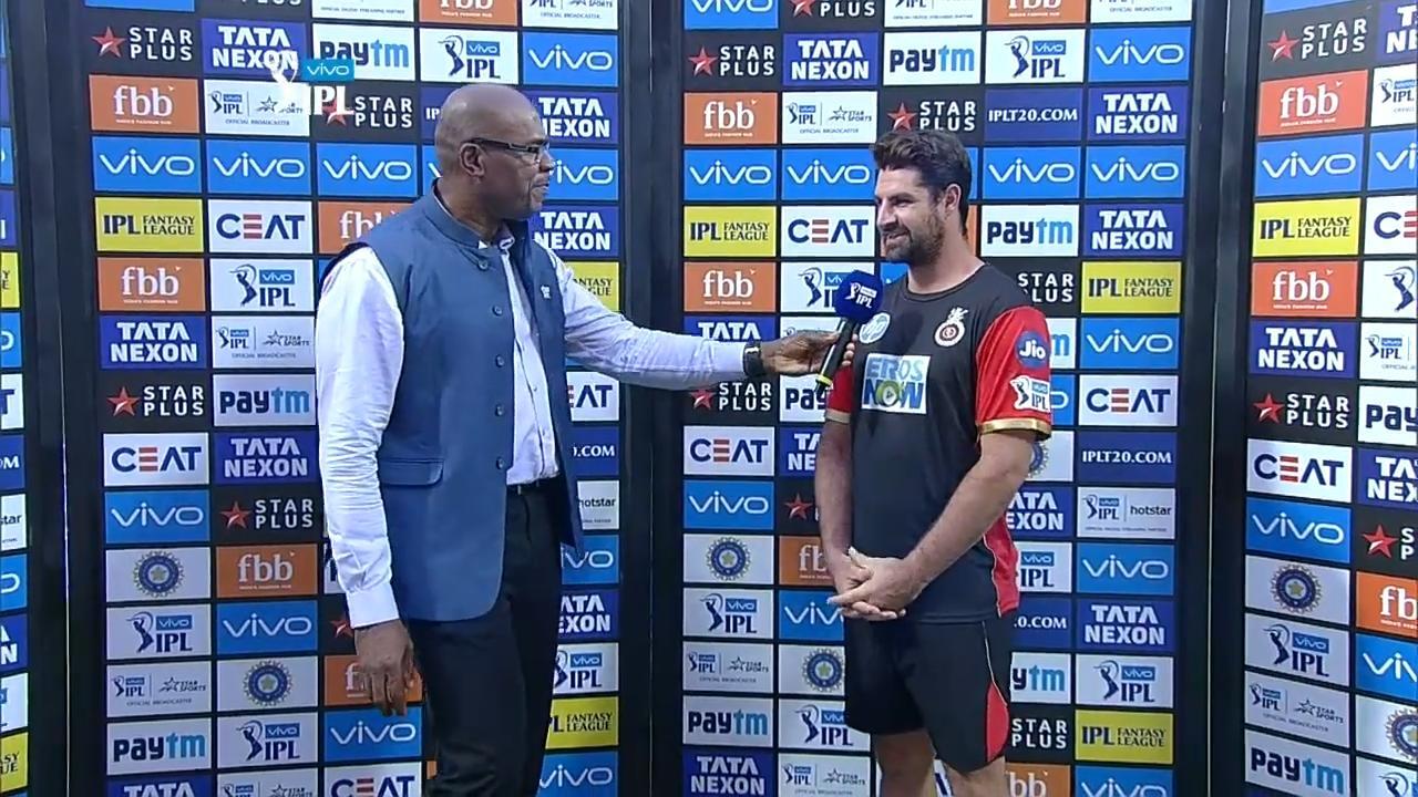 M48: KXIP vs RCB – Colin de Grandhomme Interview