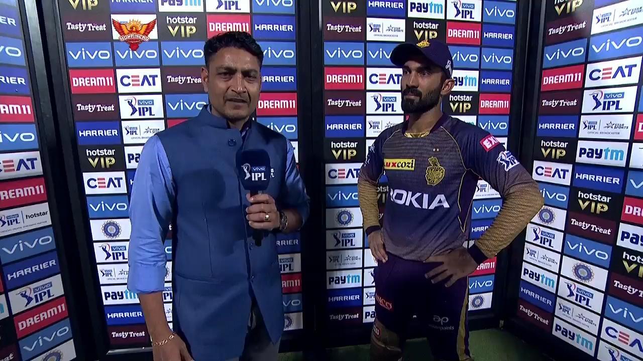 M38: SRH vs KKR – Dinesh Karthik Interview