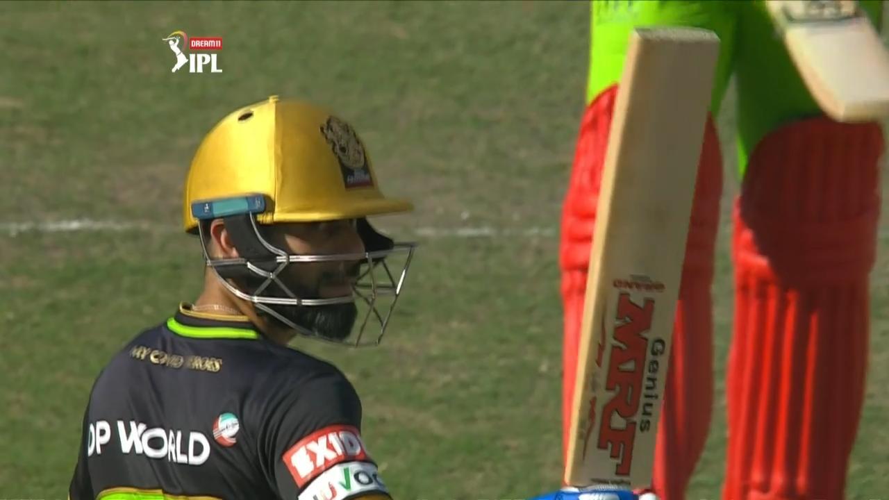 Virat Kohli's steady 50(43)