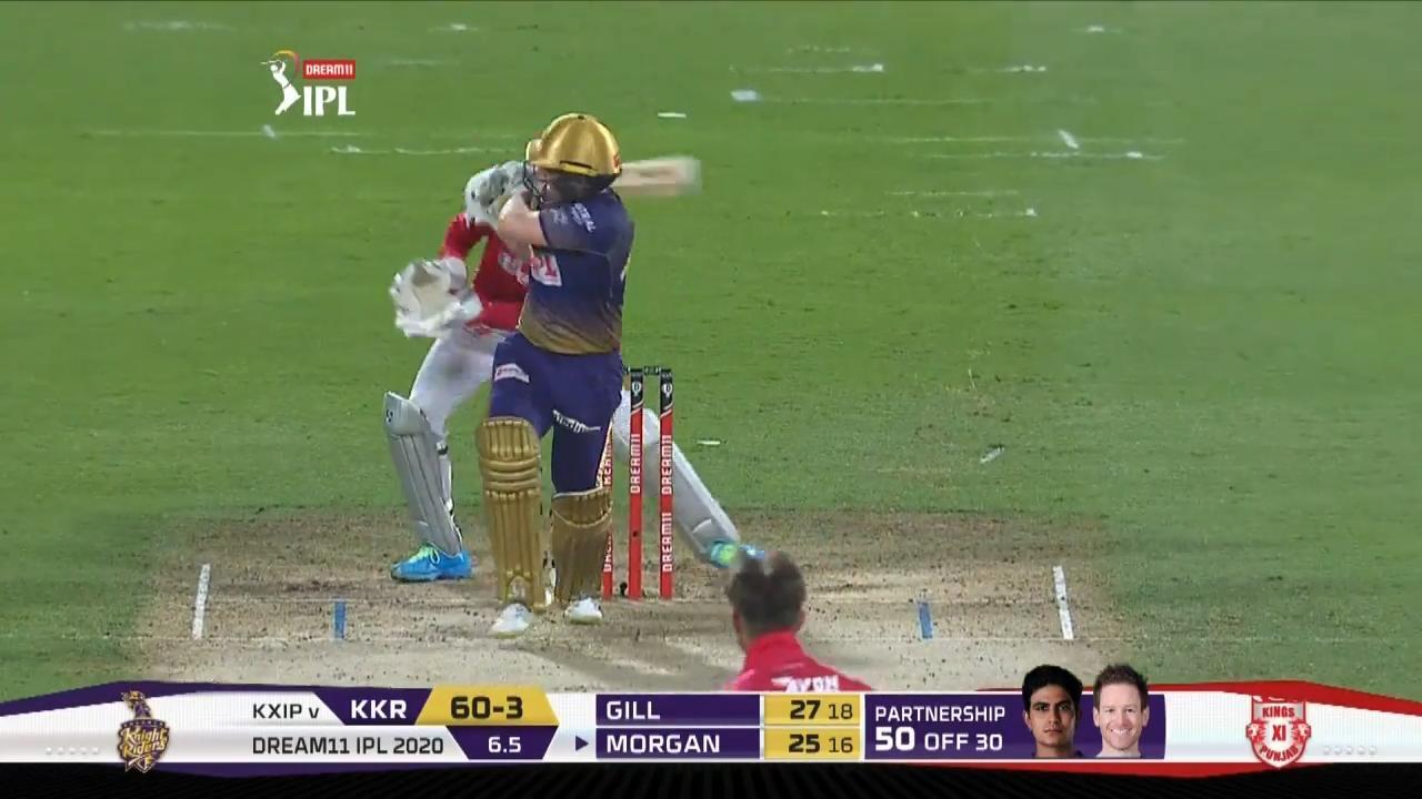 M46: KKR vs KXIP – Eoin Morgan Six