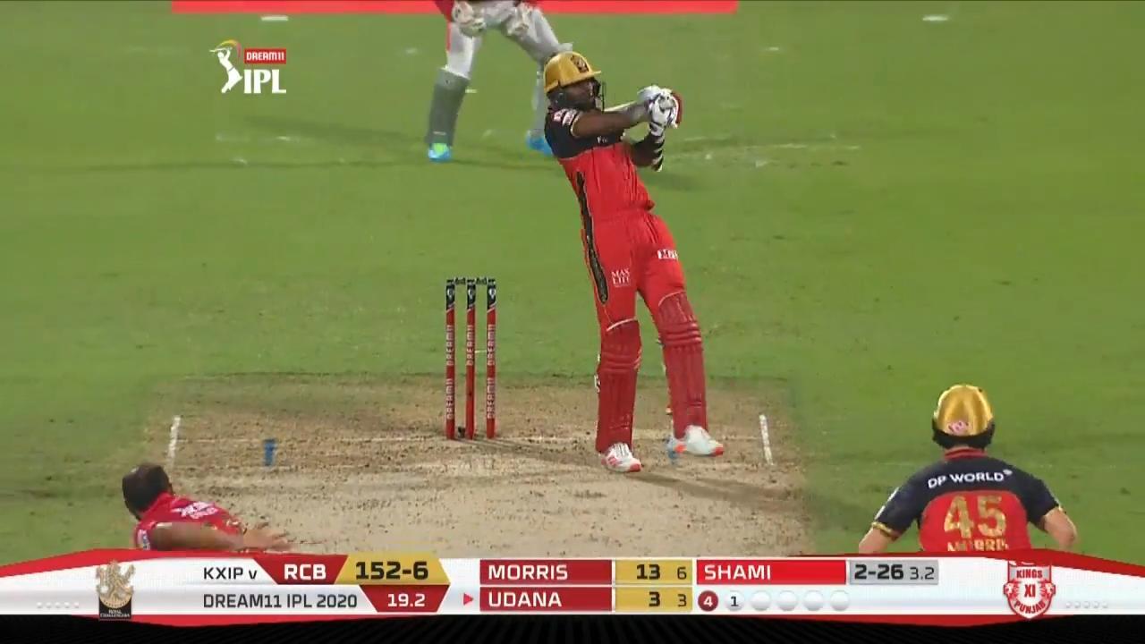 M31: RCB vs KXIP – Isuru Udana Six