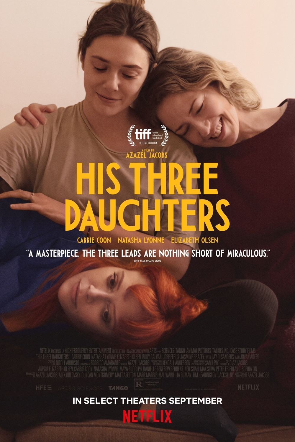 His Three Daughters poster — similar to Poker Face