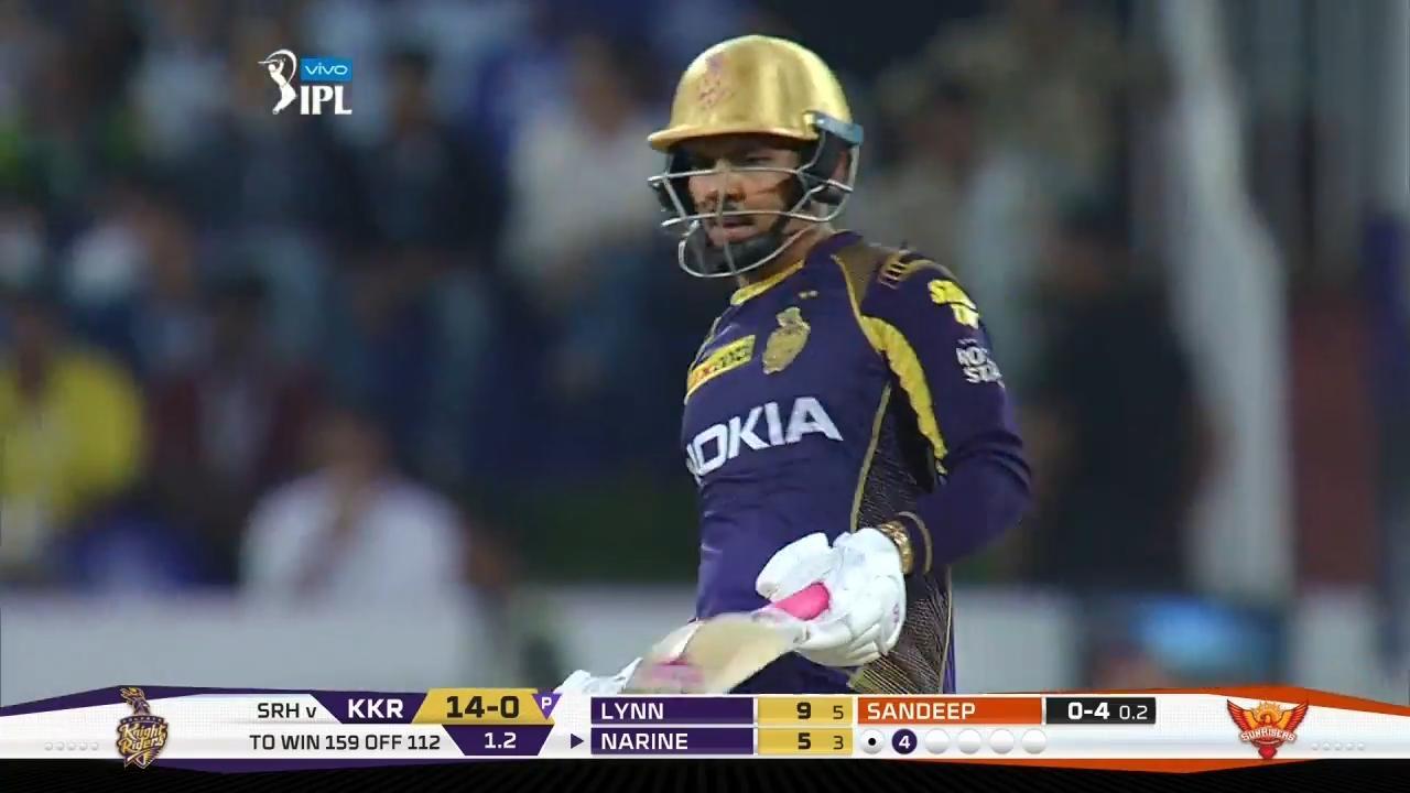 Sunil Narine's blazing start of 29 (10)