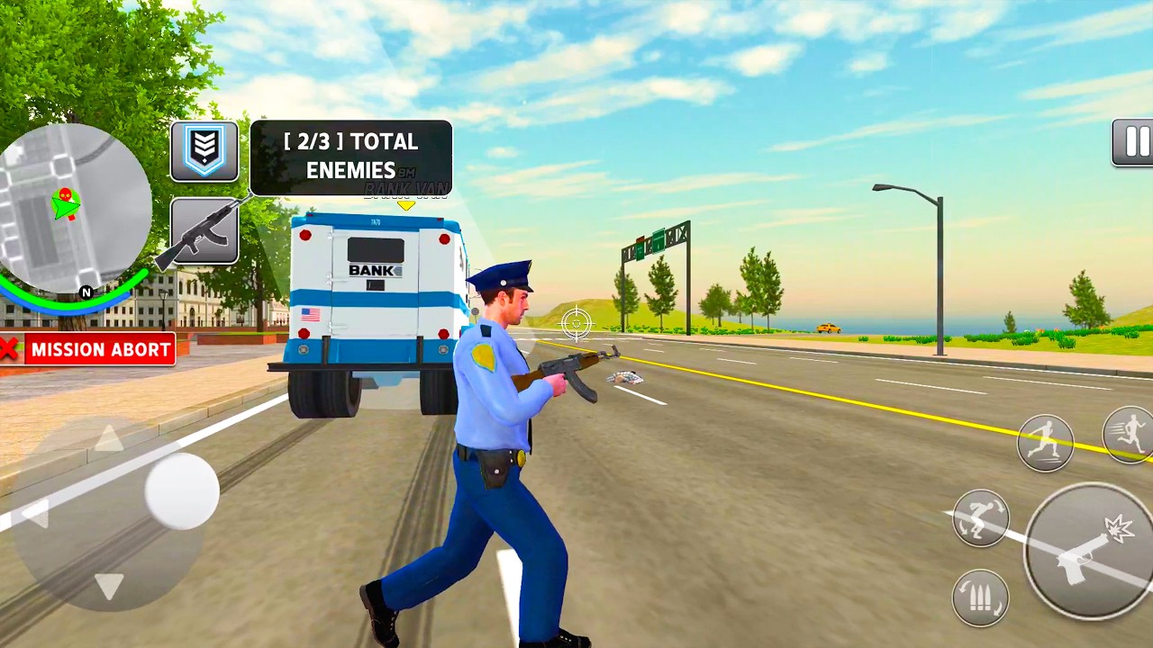 Police Simulator: Patrolling the Streets & Arresting Criminals (Android) Part 2 background